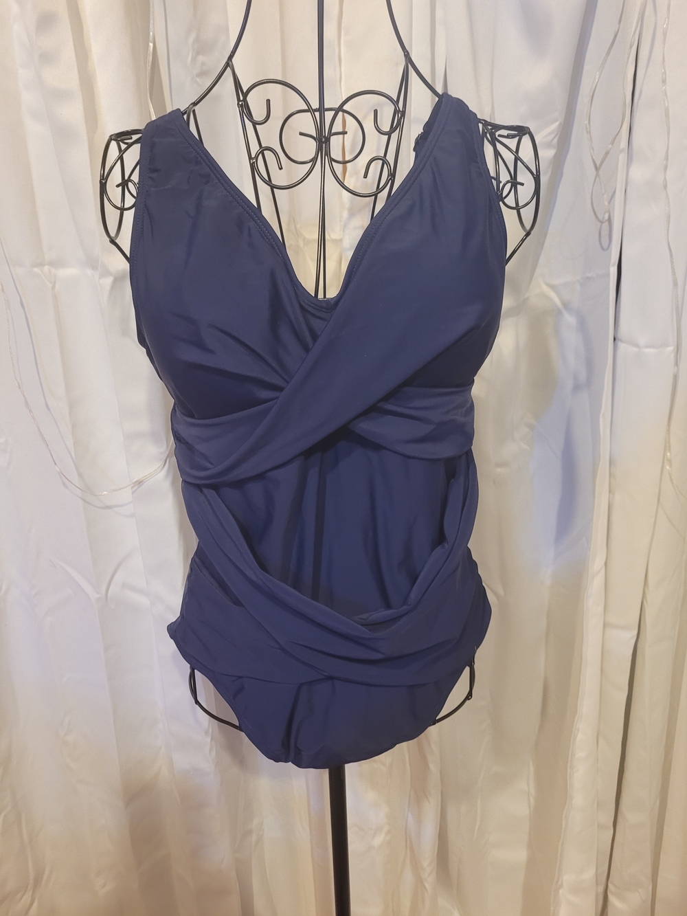 Amazon Navy Blue One-Piece Swimsuit